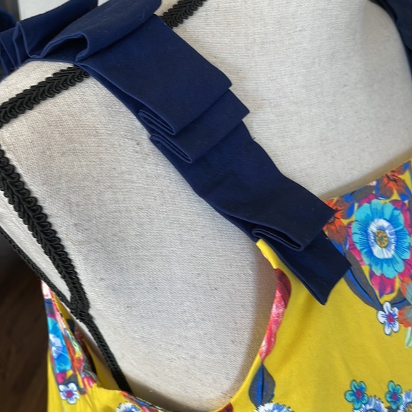 MAEVE floral dress with bows and pockets - Picture 8 of 14